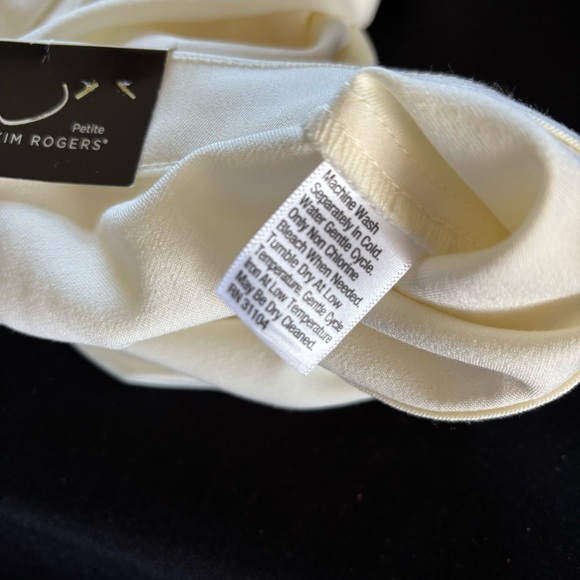 Kim Rogers Cream Dress Pants 10P - Picture 5 of 7